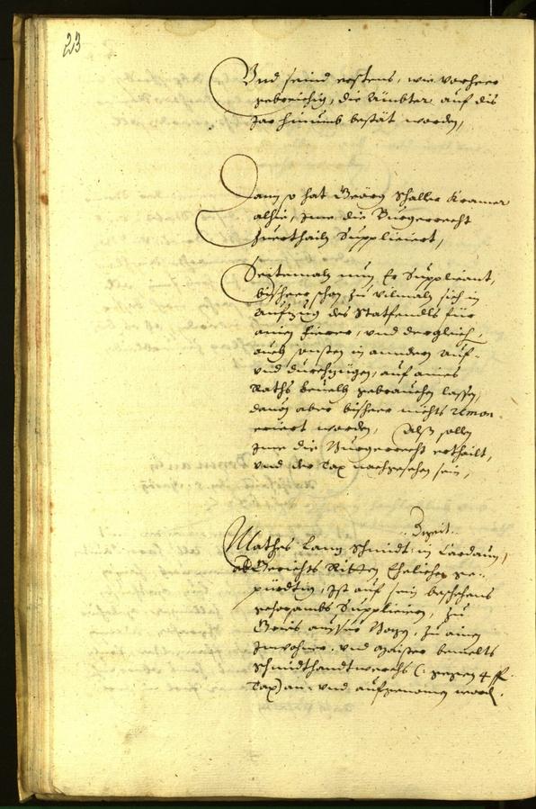 Civic Archives of Bozen-Bolzano - BOhisto Minutes of the council 1632 