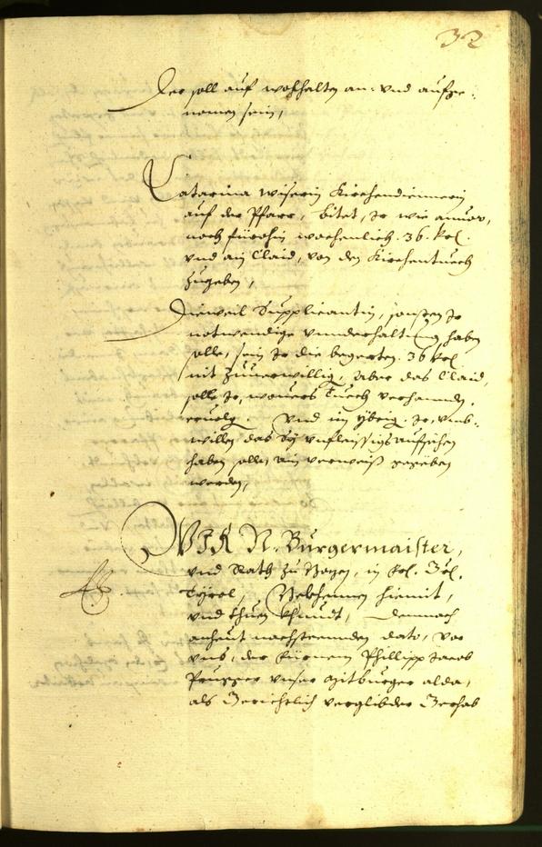 Civic Archives of Bozen-Bolzano - BOhisto Minutes of the council 1632 