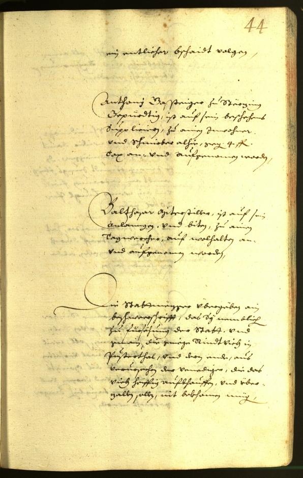 Civic Archives of Bozen-Bolzano - BOhisto Minutes of the council 1632 