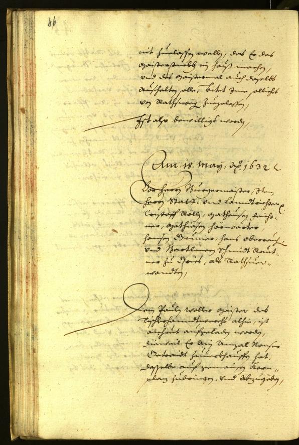 Civic Archives of Bozen-Bolzano - BOhisto Minutes of the council 1632 