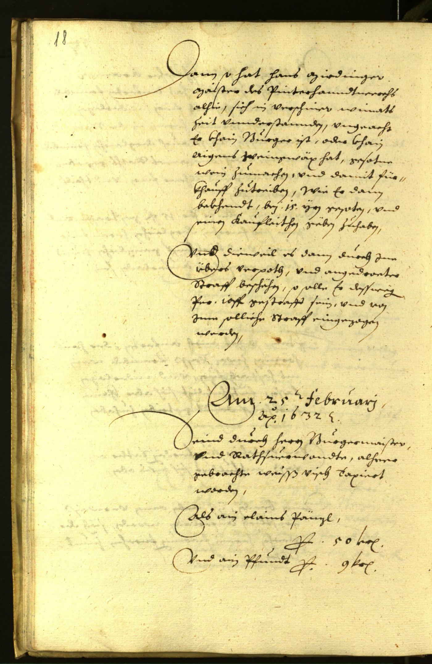 Civic Archives of Bozen-Bolzano - BOhisto Minutes of the council 1632 