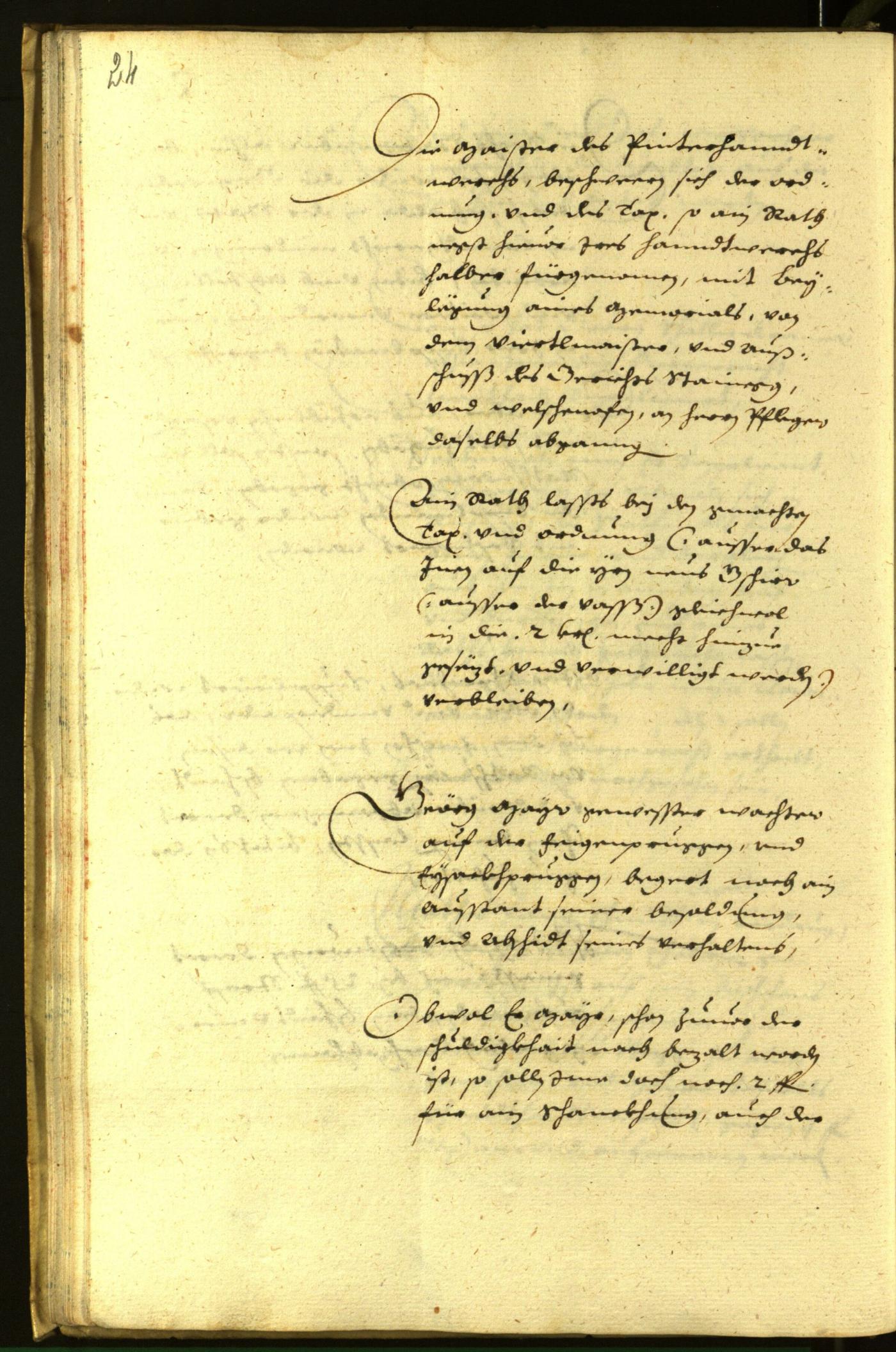 Civic Archives of Bozen-Bolzano - BOhisto Minutes of the council 1632 