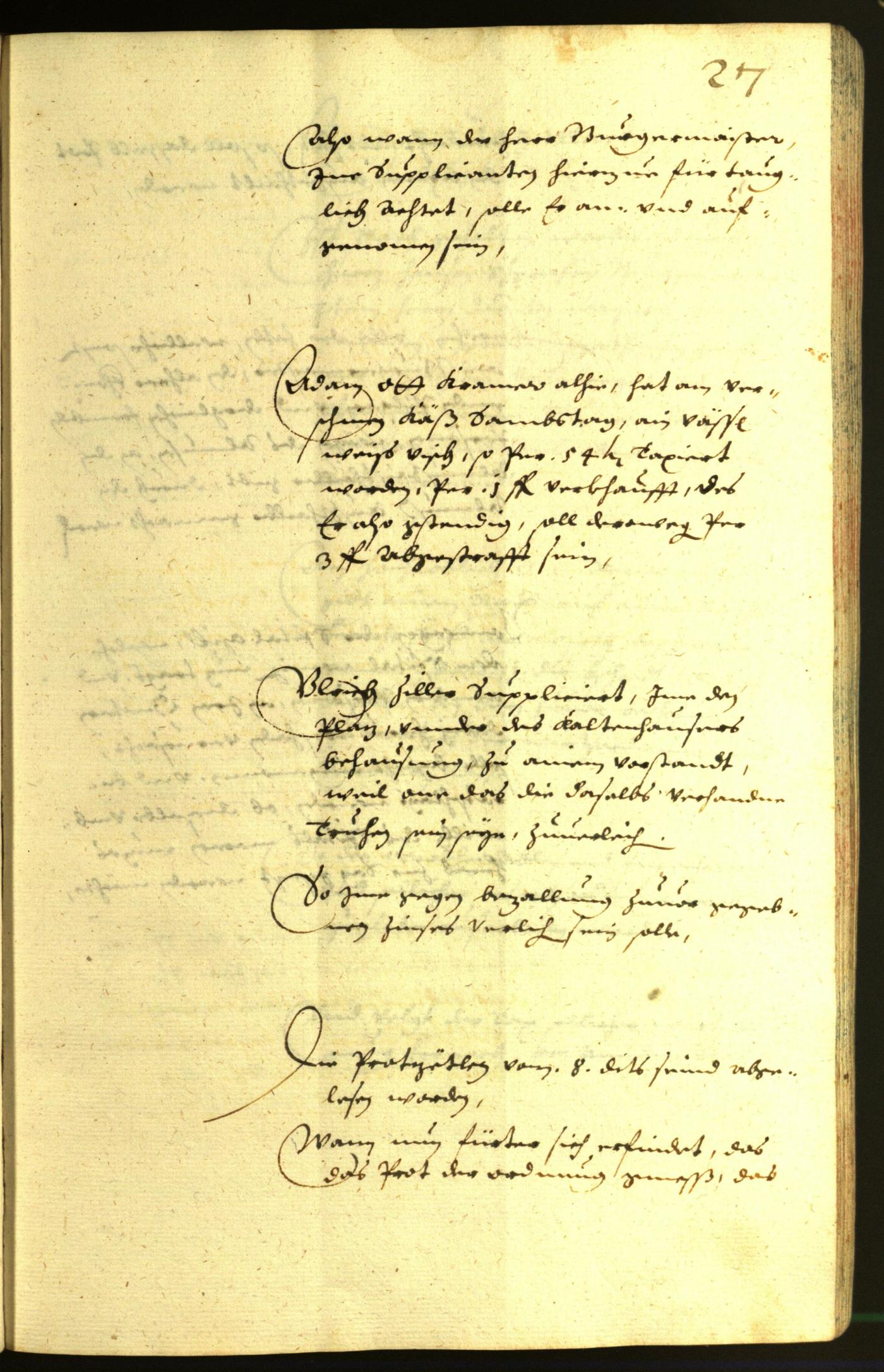 Civic Archives of Bozen-Bolzano - BOhisto Minutes of the council 1632 