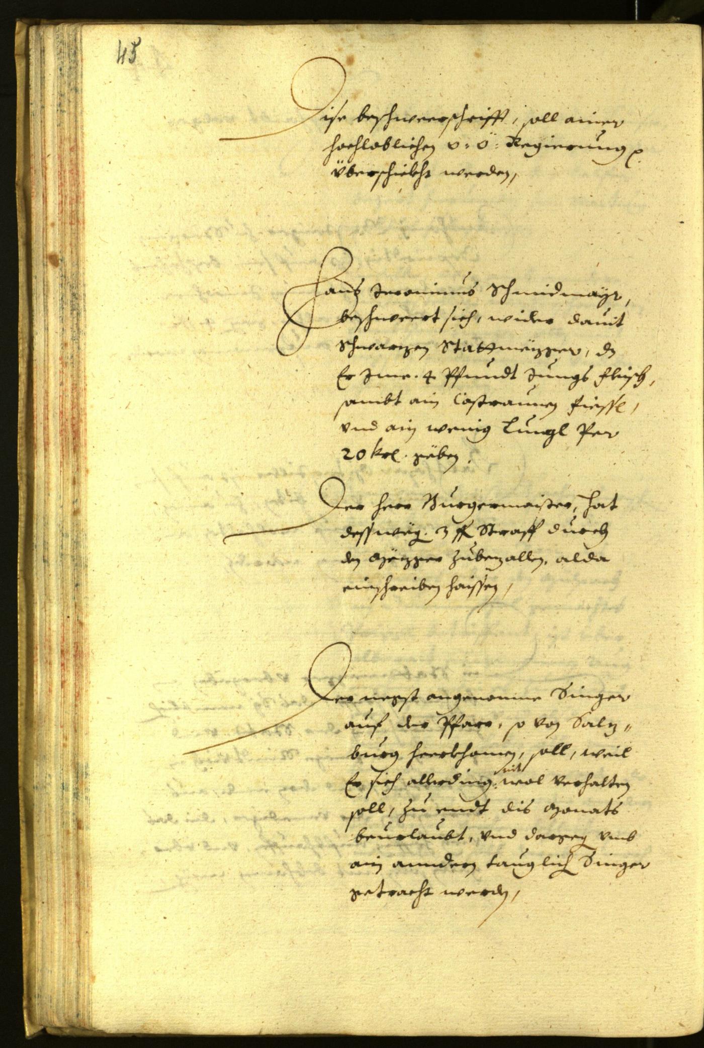 Civic Archives of Bozen-Bolzano - BOhisto Minutes of the council 1632 