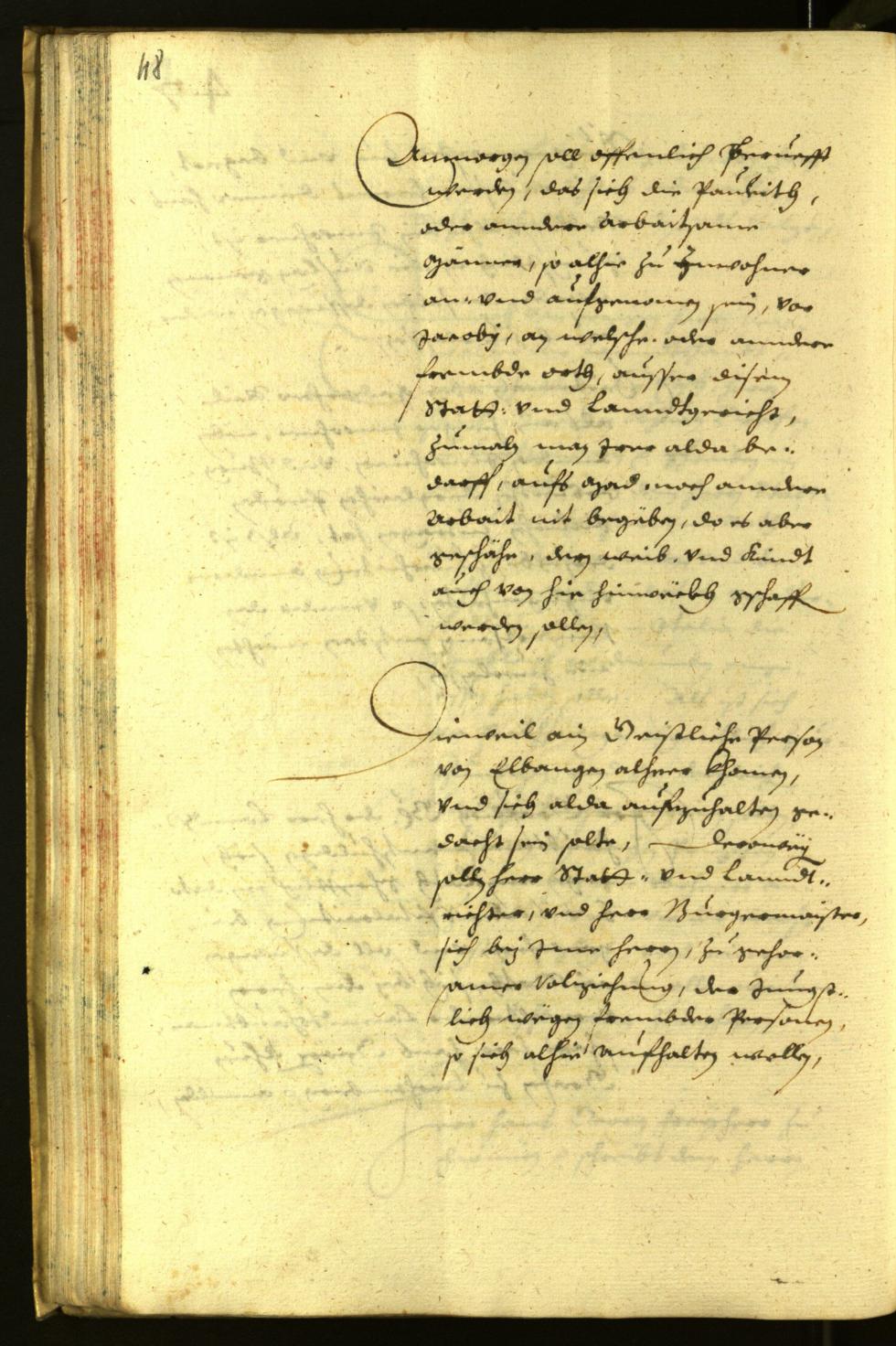 Stadtarchiv Bozen - BOhisto Ratsprotokoll 1632 