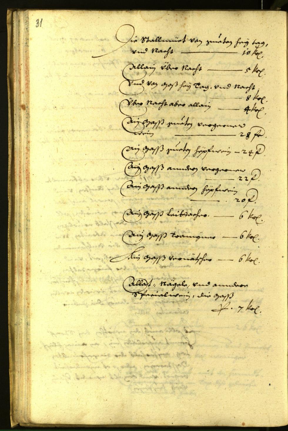 Civic Archives of Bozen-Bolzano - BOhisto Minutes of the council 1632 