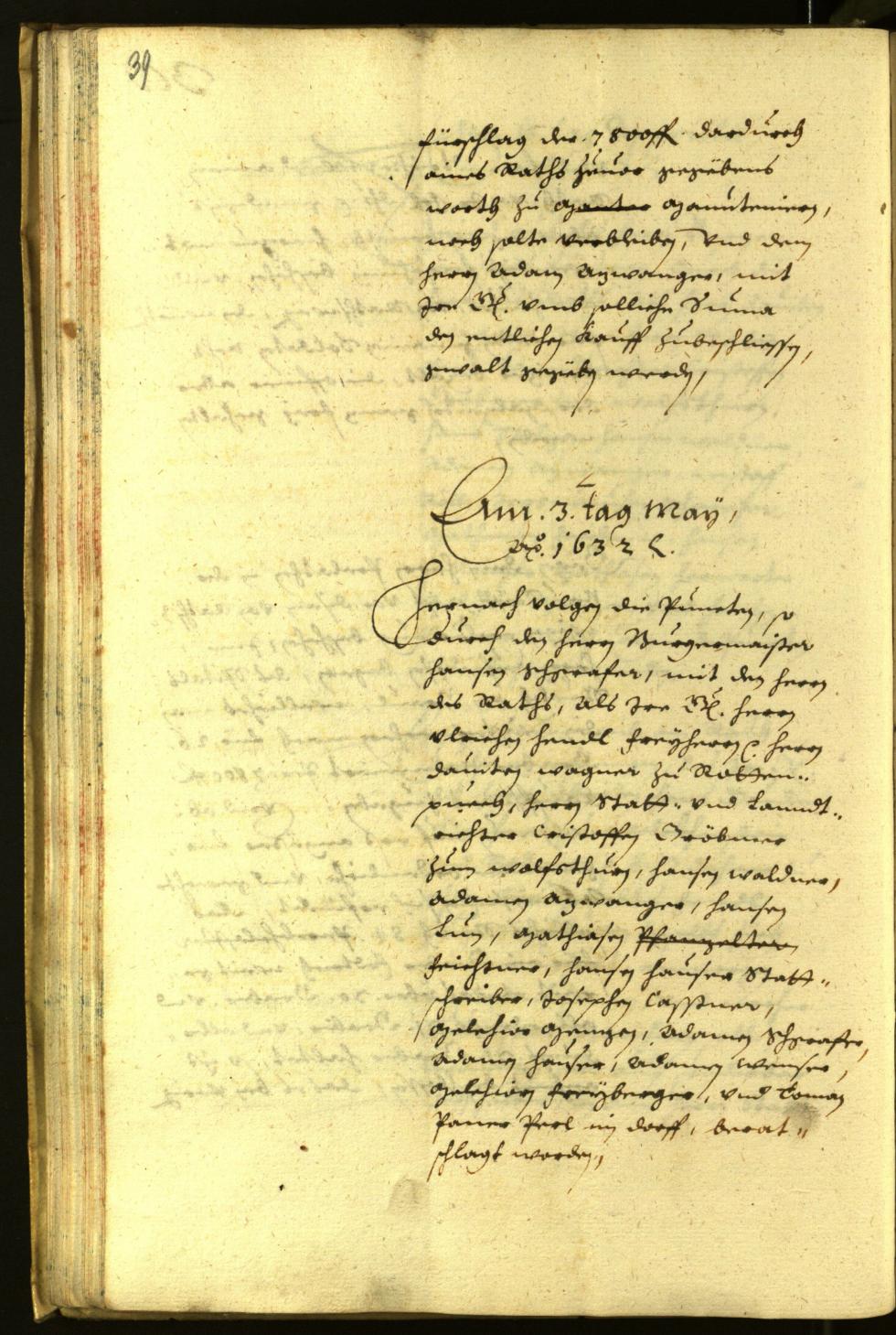 Civic Archives of Bozen-Bolzano - BOhisto Minutes of the council 1632 