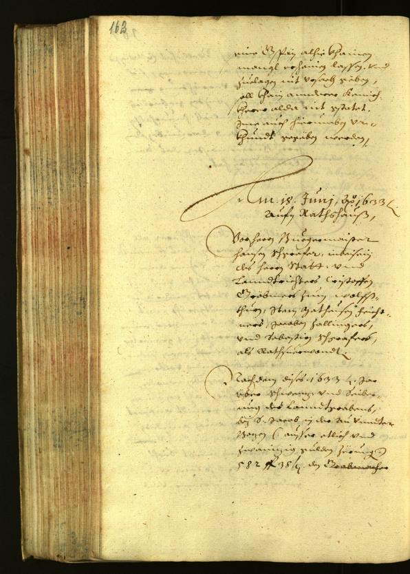 Civic Archives of Bozen-Bolzano - BOhisto Minutes of the council 1633 