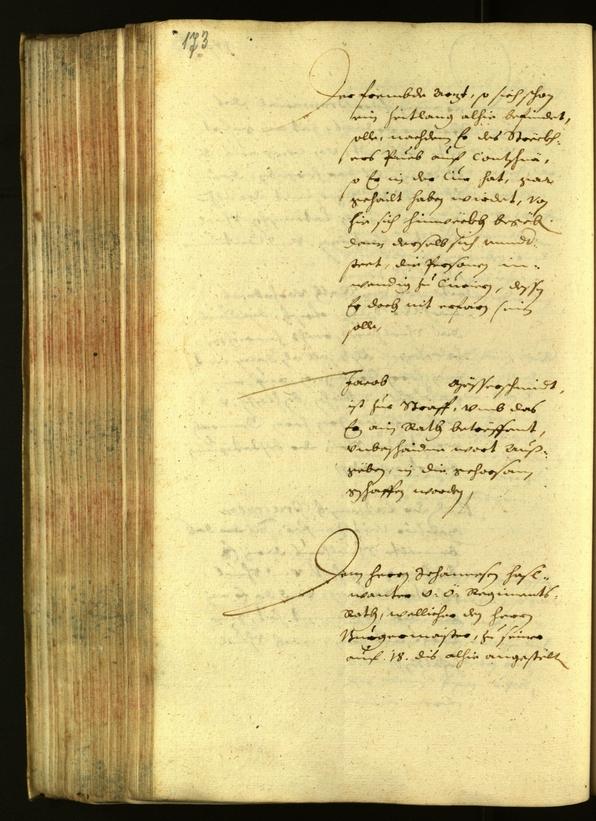 Stadtarchiv Bozen - BOhisto Ratsprotokoll 1633 