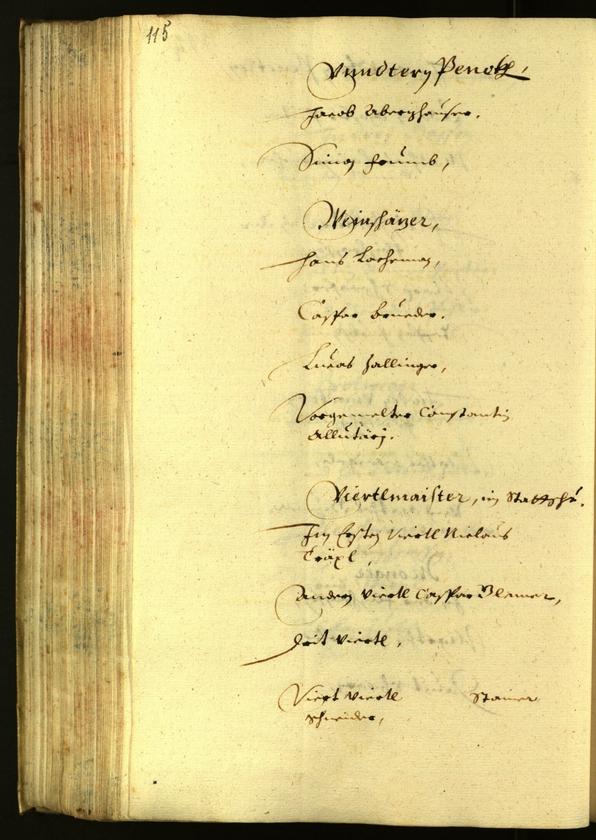 Civic Archives of Bozen-Bolzano - BOhisto Minutes of the council 1633 