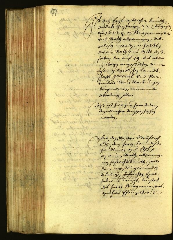 Civic Archives of Bozen-Bolzano - BOhisto Minutes of the council 1633 