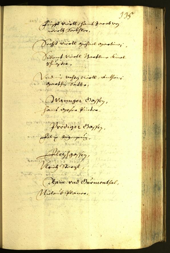 Civic Archives of Bozen-Bolzano - BOhisto Minutes of the council 1633 