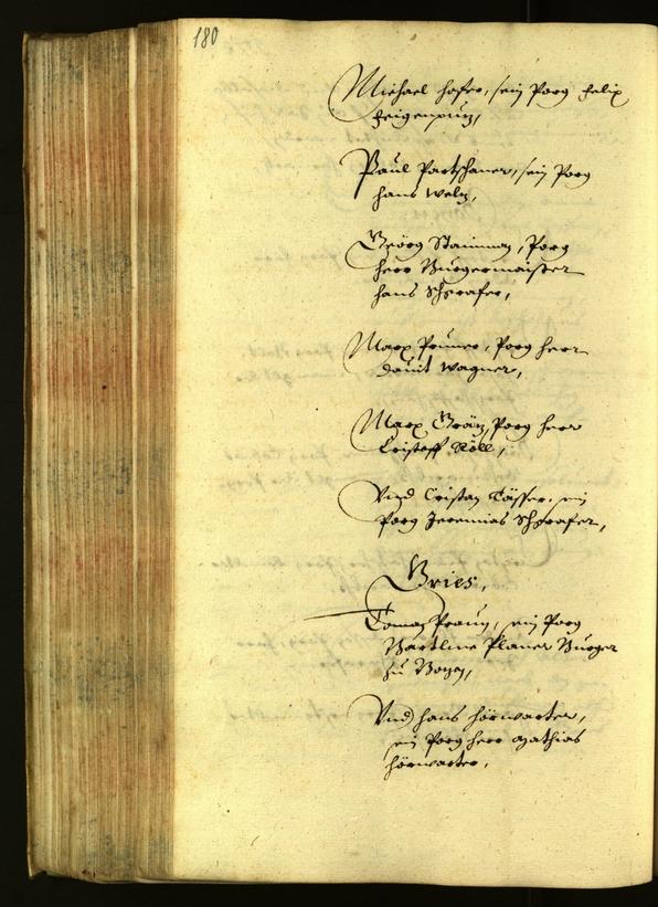 Civic Archives of Bozen-Bolzano - BOhisto Minutes of the council 1633 