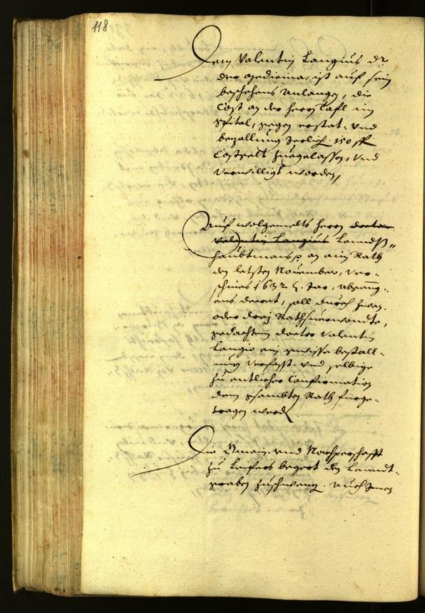 Civic Archives of Bozen-Bolzano - BOhisto Minutes of the council 1633 