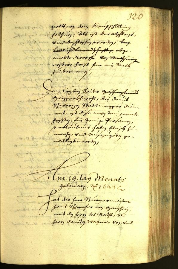 Civic Archives of Bozen-Bolzano - BOhisto Minutes of the council 1633 