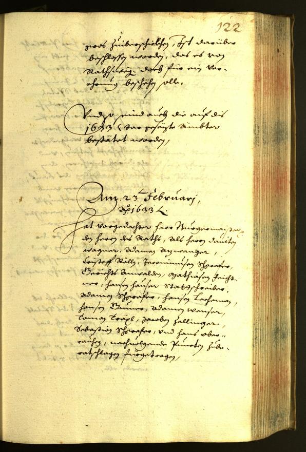 Civic Archives of Bozen-Bolzano - BOhisto Minutes of the council 1633 