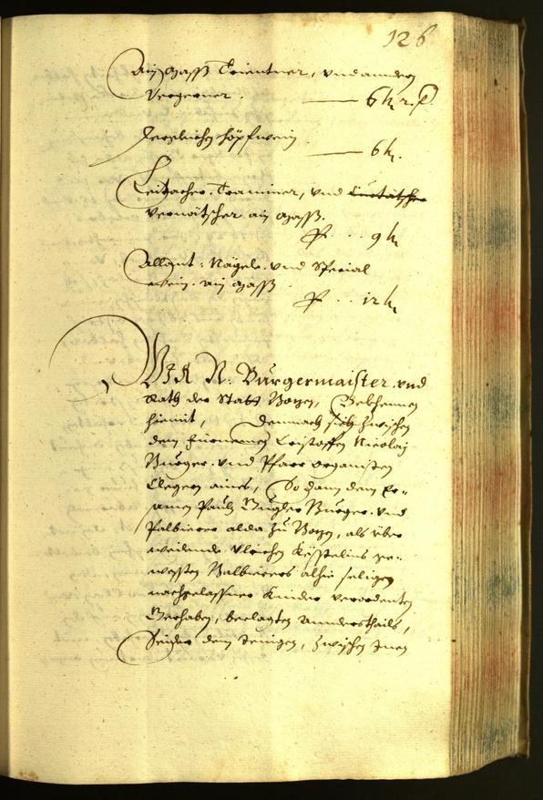 Civic Archives of Bozen-Bolzano - BOhisto Minutes of the council 1633 