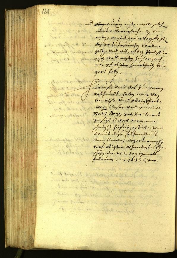 Civic Archives of Bozen-Bolzano - BOhisto Minutes of the council 1633 