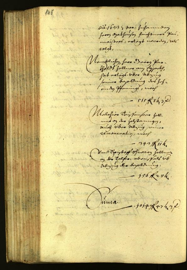 Civic Archives of Bozen-Bolzano - BOhisto Minutes of the council 1633 