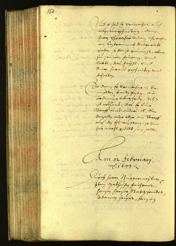 Civic Archives of Bozen-Bolzano - BOhisto Minutes of the council 1633 