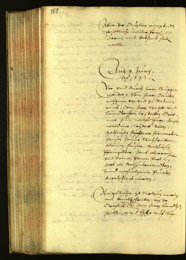 Civic Archives of Bozen-Bolzano - BOhisto Minutes of the council 1633 