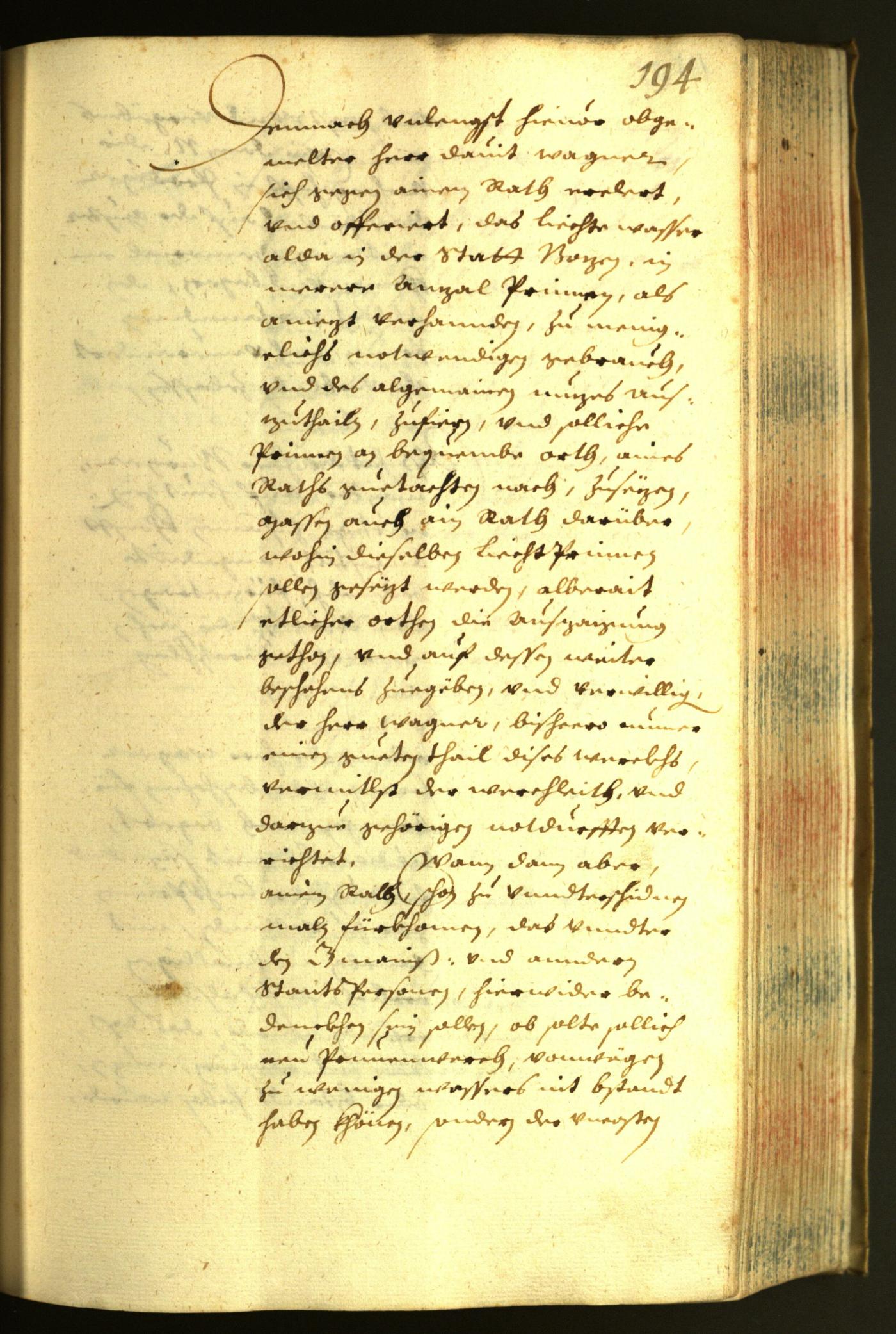 Civic Archives of Bozen-Bolzano - BOhisto Minutes of the council 1633 