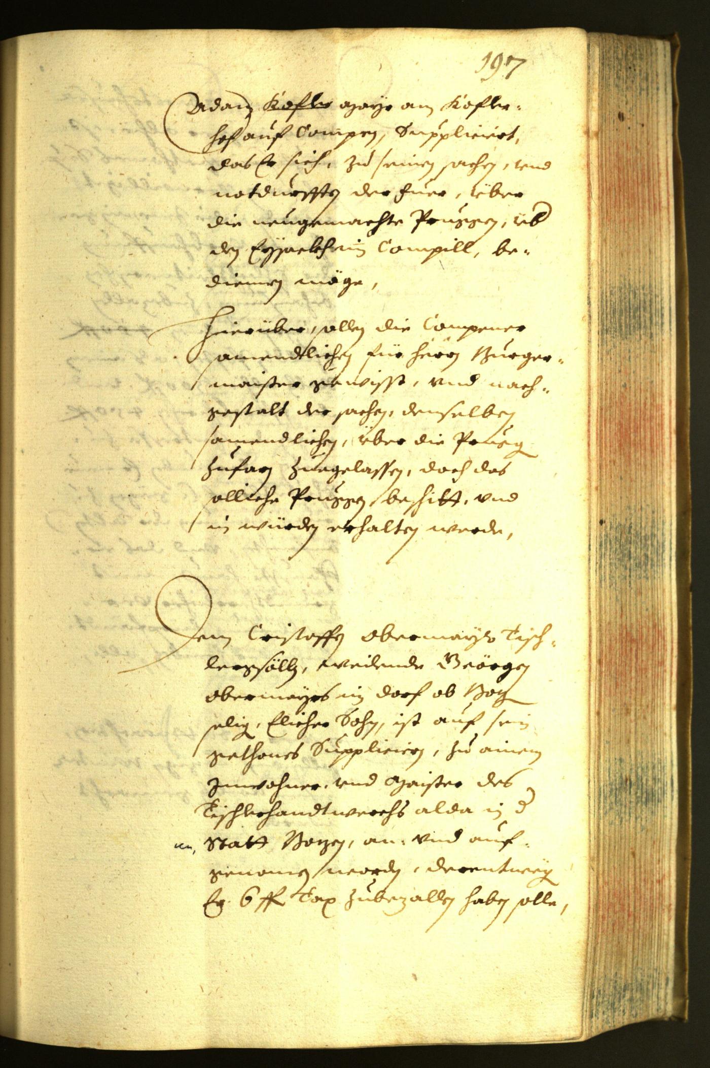 Civic Archives of Bozen-Bolzano - BOhisto Minutes of the council 1633 