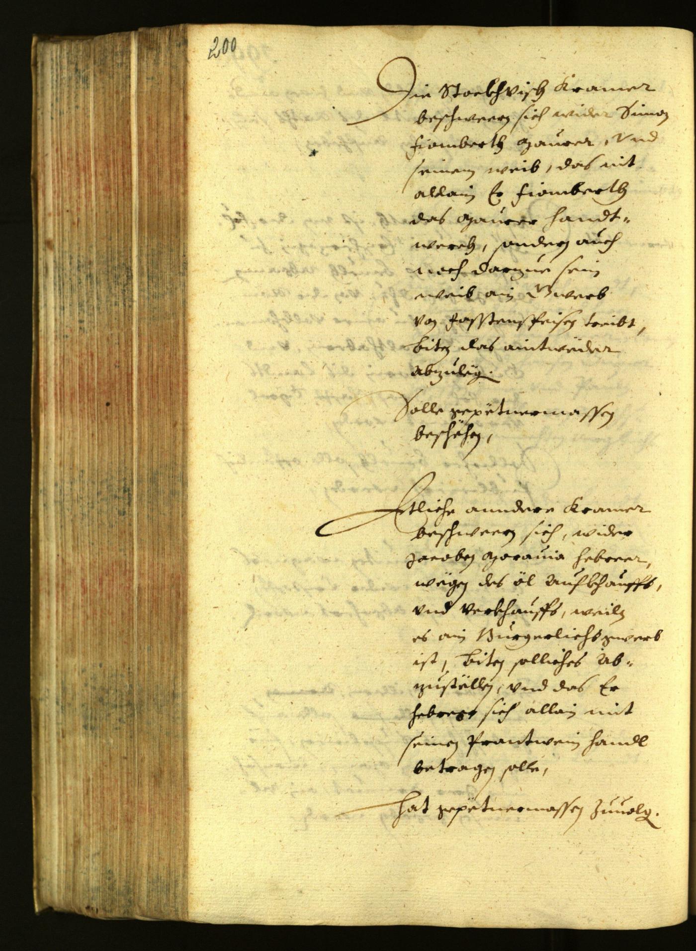 Civic Archives of Bozen-Bolzano - BOhisto Minutes of the council 1633 