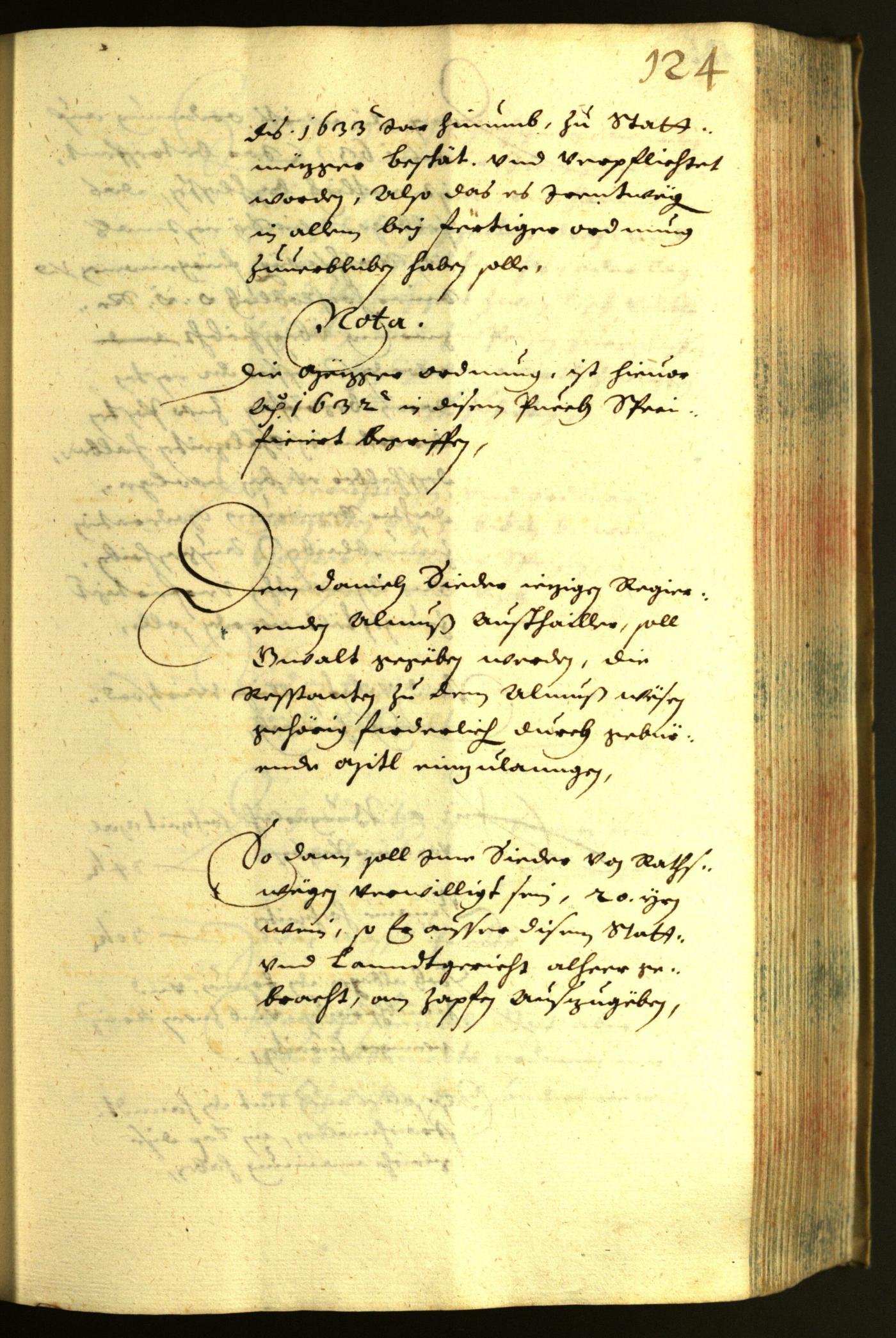 Civic Archives of Bozen-Bolzano - BOhisto Minutes of the council 1633 