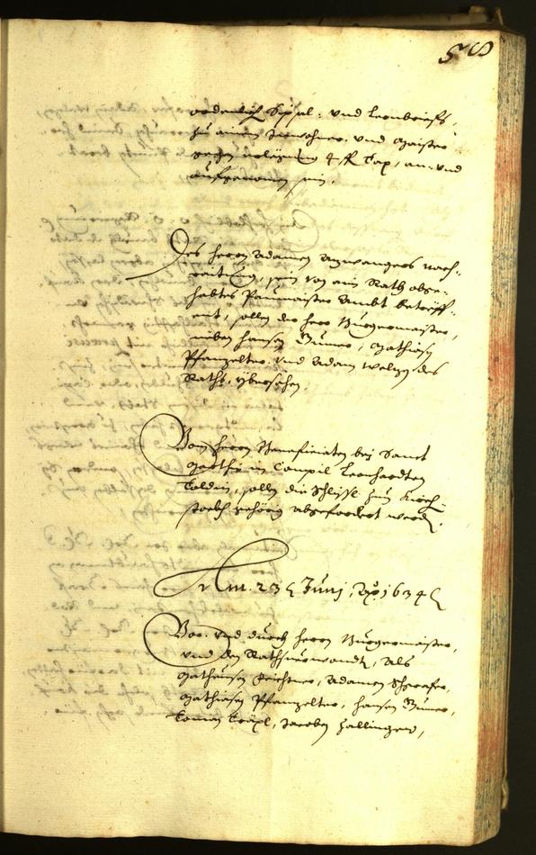 Civic Archives of Bozen-Bolzano - BOhisto Minutes of the council 1634 