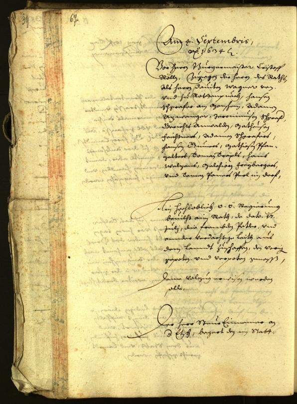 Civic Archives of Bozen-Bolzano - BOhisto Minutes of the council 1634 