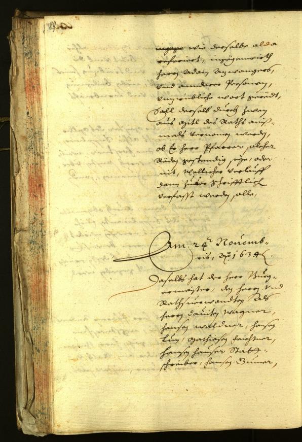 Civic Archives of Bozen-Bolzano - BOhisto Minutes of the council 1634 