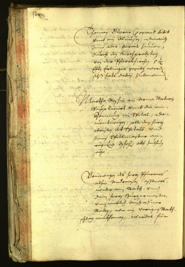 Civic Archives of Bozen-Bolzano - BOhisto Minutes of the council 1634 