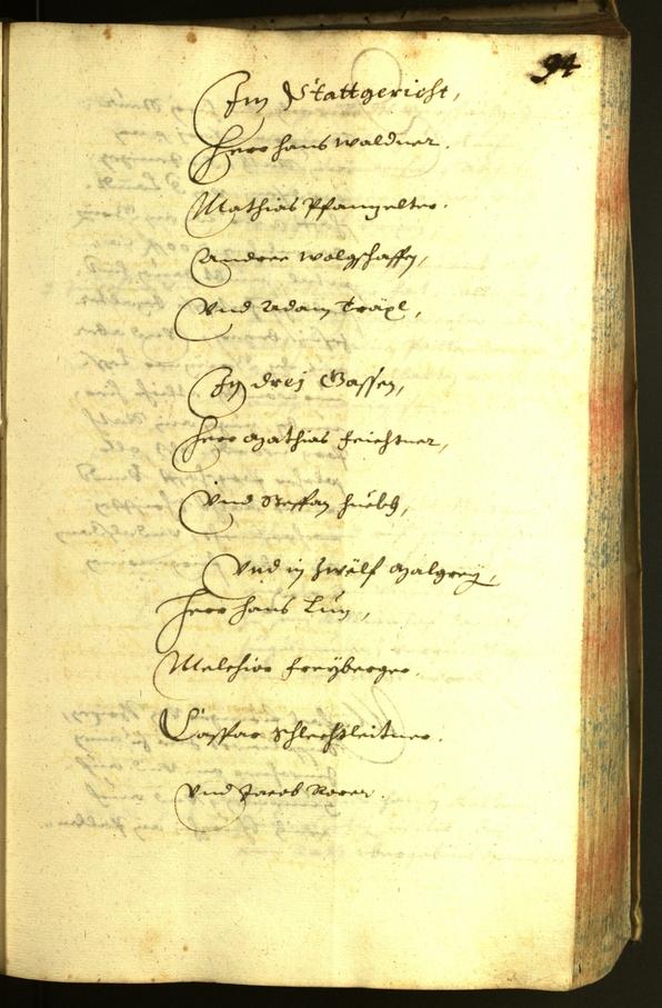 Civic Archives of Bozen-Bolzano - BOhisto Minutes of the council 1634 