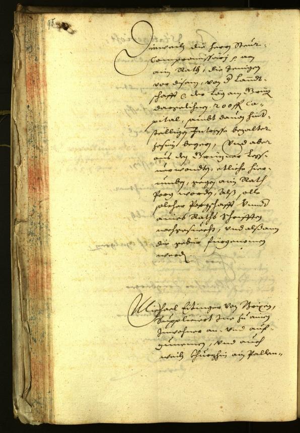 Civic Archives of Bozen-Bolzano - BOhisto Minutes of the council 1634 