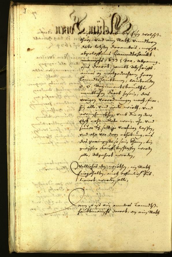 Civic Archives of Bozen-Bolzano - BOhisto Minutes of the council 1634 