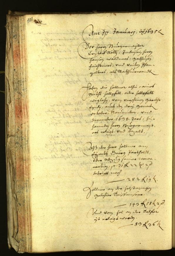 Civic Archives of Bozen-Bolzano - BOhisto Minutes of the council 1634 