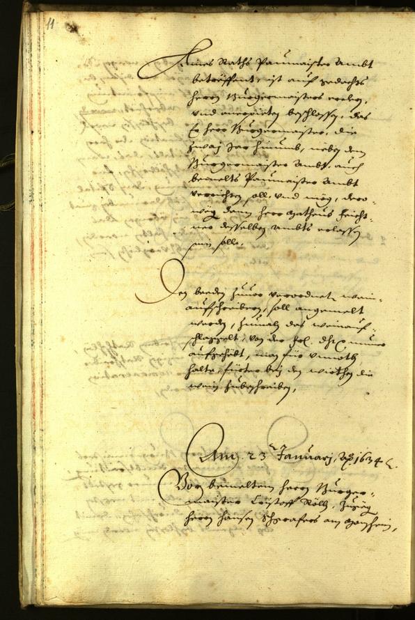 Civic Archives of Bozen-Bolzano - BOhisto Minutes of the council 1634 