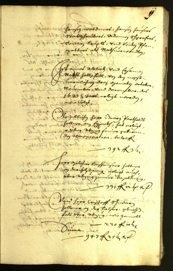 Civic Archives of Bozen-Bolzano - BOhisto Minutes of the council 1634 