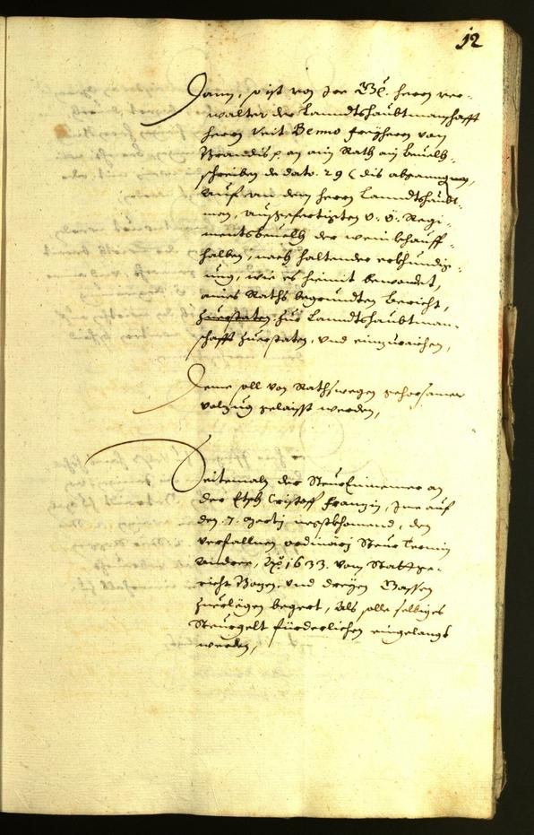 Civic Archives of Bozen-Bolzano - BOhisto Minutes of the council 1634 