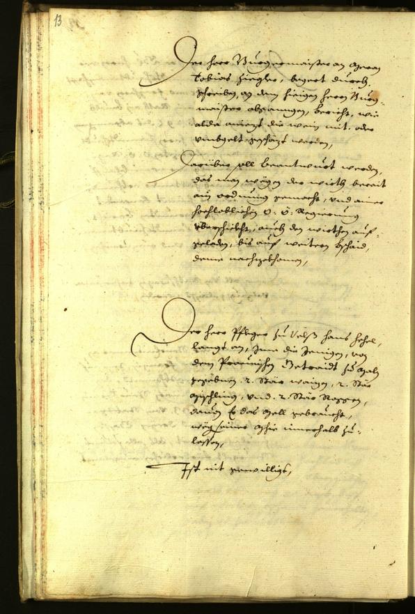 Civic Archives of Bozen-Bolzano - BOhisto Minutes of the council 1634 