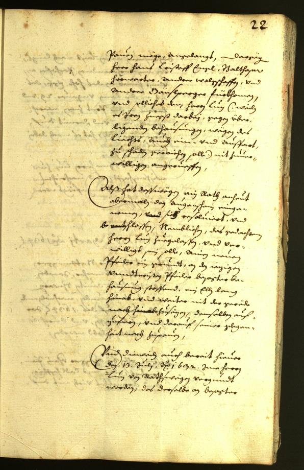 Civic Archives of Bozen-Bolzano - BOhisto Minutes of the council 1634 