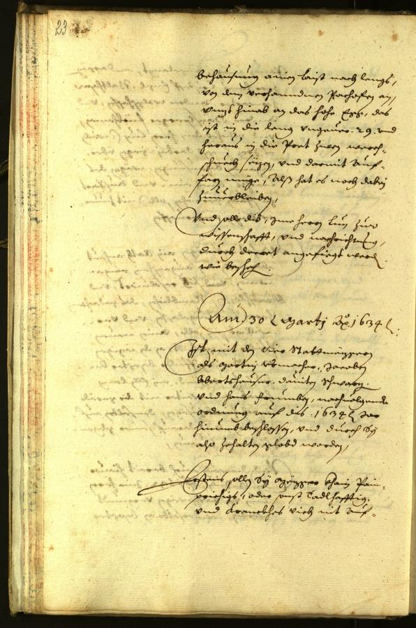 Civic Archives of Bozen-Bolzano - BOhisto Minutes of the council 1634 