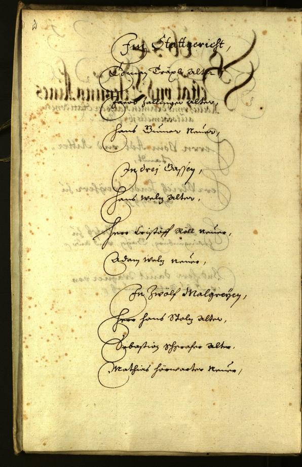 Civic Archives of Bozen-Bolzano - BOhisto Minutes of the council 1634 