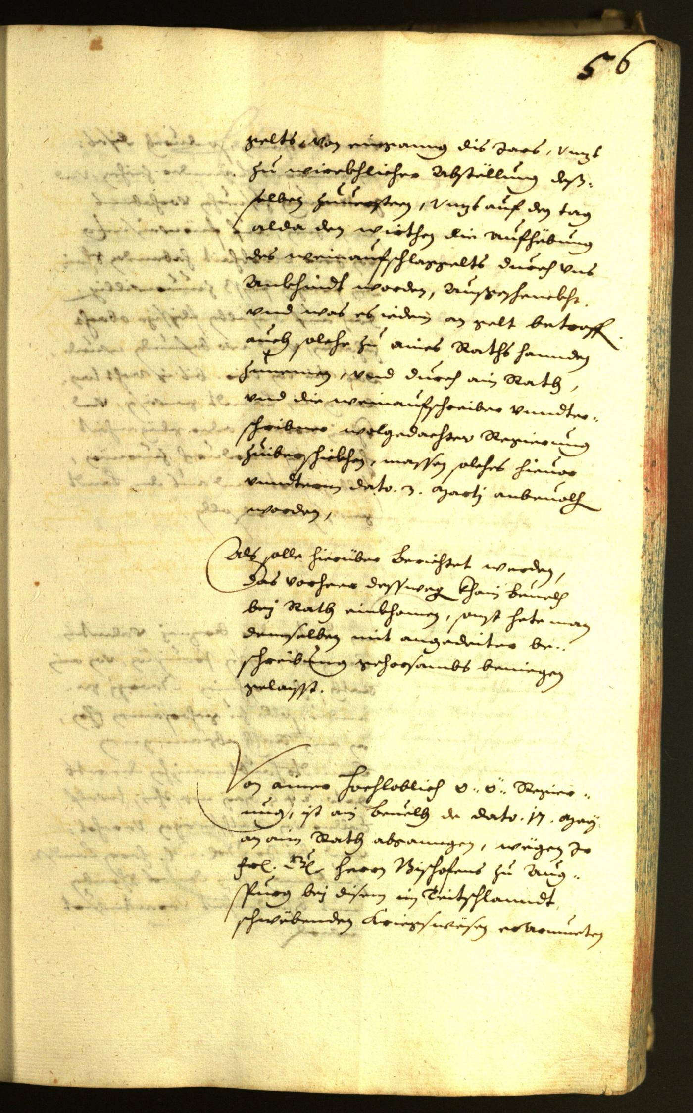 Stadtarchiv Bozen - BOhisto Ratsprotokoll 1634 