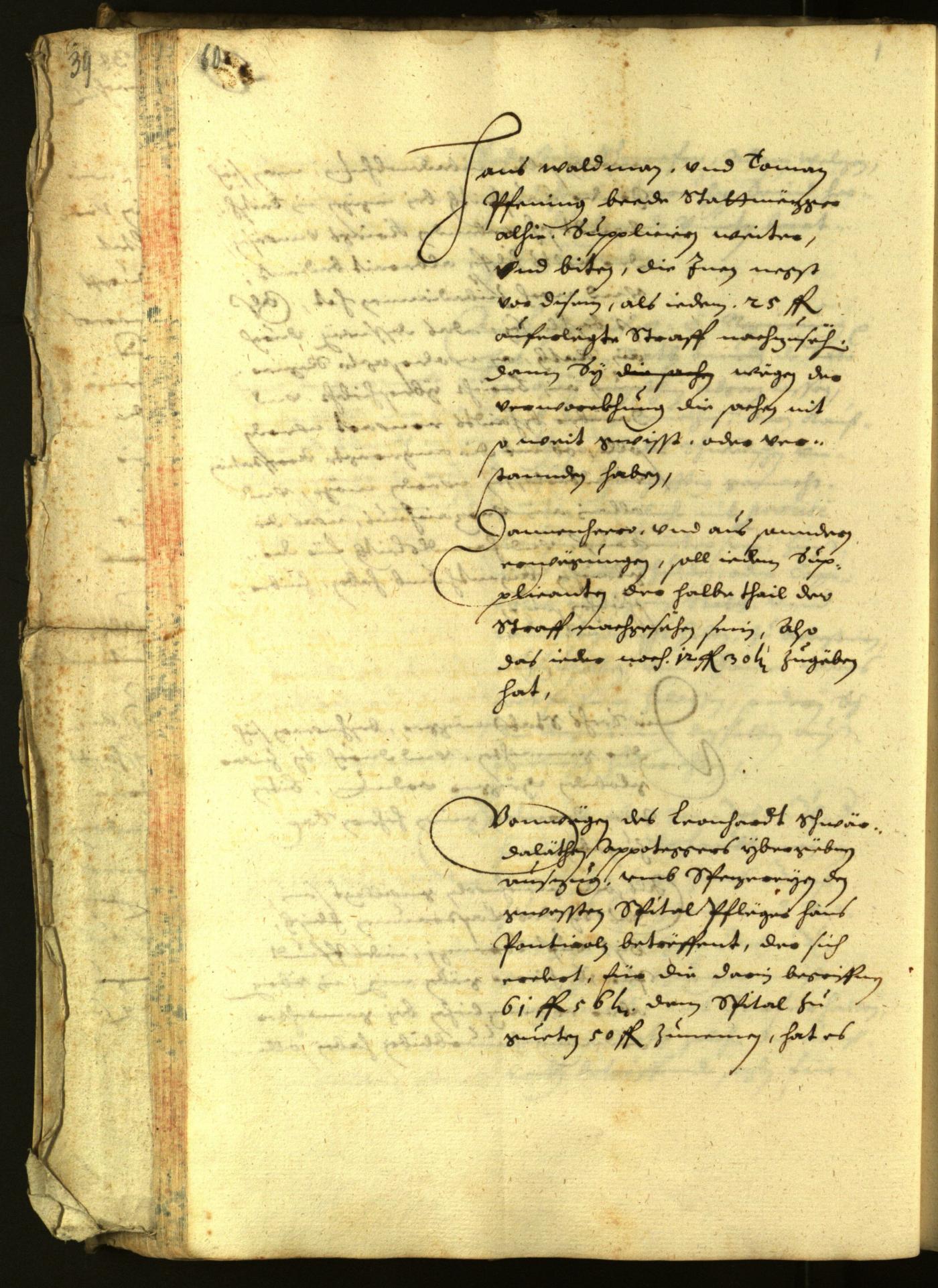 Stadtarchiv Bozen - BOhisto Ratsprotokoll 1634 