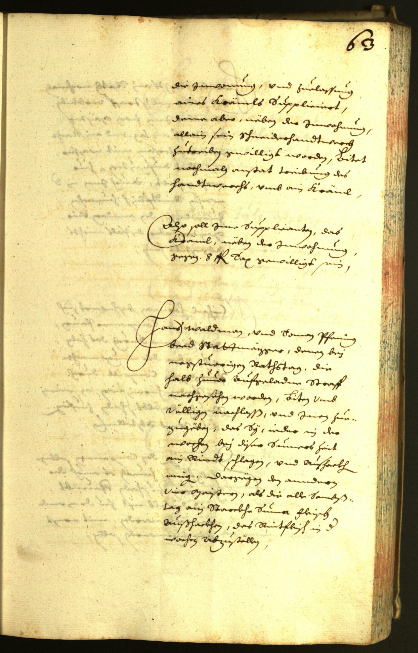 Civic Archives of Bozen-Bolzano - BOhisto Minutes of the council 1634 