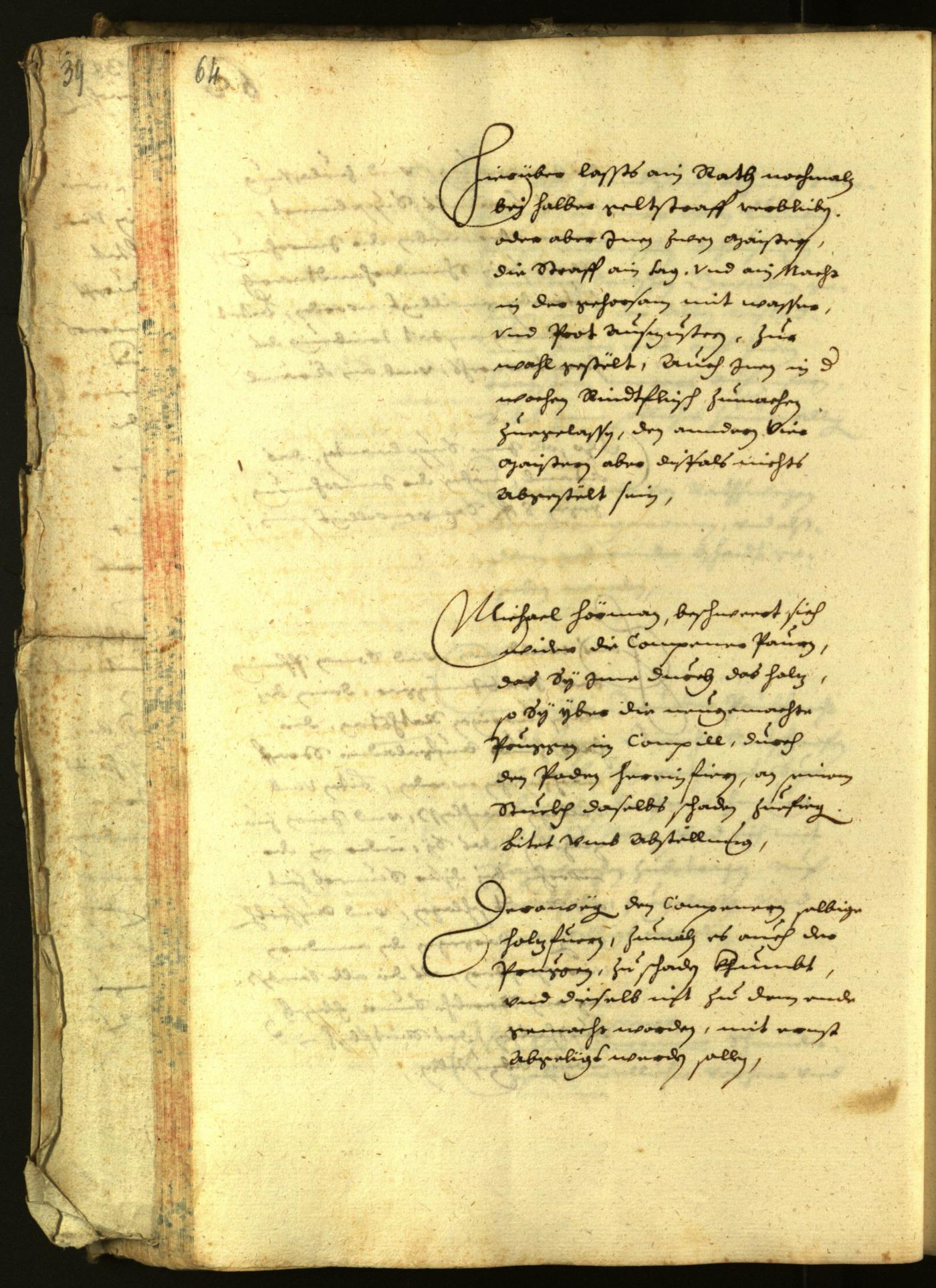 Civic Archives of Bozen-Bolzano - BOhisto Minutes of the council 1634 