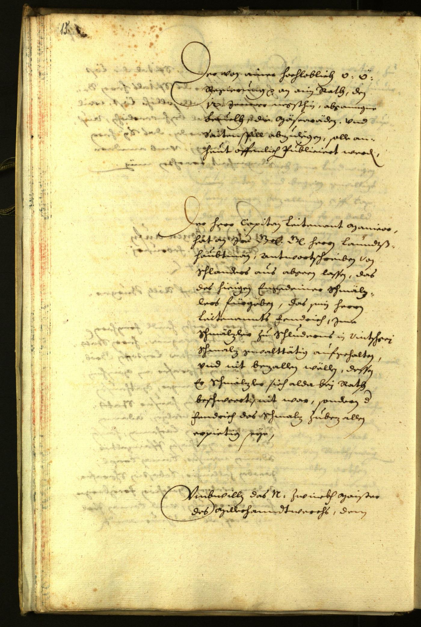 Civic Archives of Bozen-Bolzano - BOhisto Minutes of the council 1634 