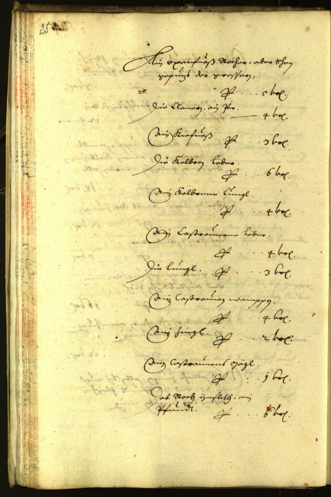 Civic Archives of Bozen-Bolzano - BOhisto Minutes of the council 1634 